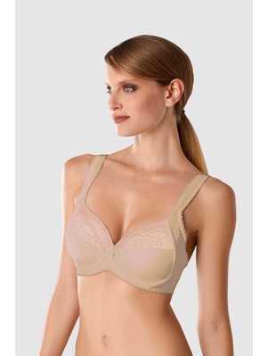 Pierre Cardin Kadın Ten 7013 Melodie Balenli Toparlayıcı Minimizer Sütyen