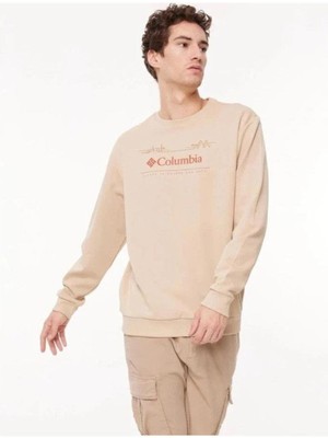 Columbia Csc M Nature And Back Crew Deve Tüyü Erkek Sweatshirt