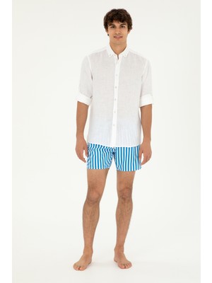 U.S. Polo Assn. Erkek Saks Deniz Şortu 50282929-VR045