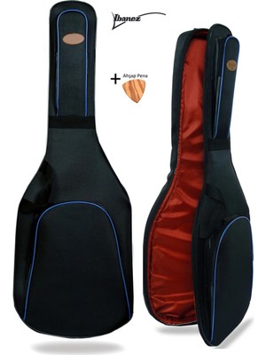 Ibanez Uyumlu Yüksel Korumalı Profesyonel Gigbag Elektro Gitar Kılıfı Ahşap Pena Hediye