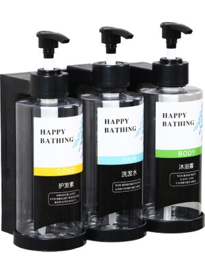 Yaci Shop E Tarzı Temizle Şampuan Kremi Bodywash Dispenser Şişeleri Duş Duvarı Için Pompalı Boş Şampuan Şişeleri Matkap Ücretsiz Duş Şişeleri (Yurt Dışından)