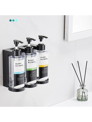 Yaci Shop E Tarzı Temizle Şampuan Kremi Bodywash Dispenser Şişeleri Duş Duvarı Için Pompalı Boş Şampuan Şişeleri Matkap Ücretsiz Duş Şişeleri (Yurt Dışından)