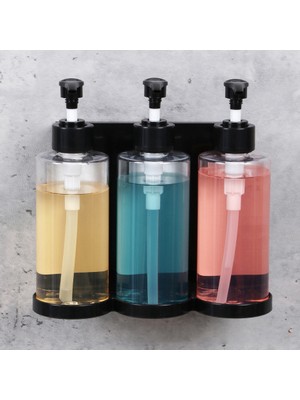 Yaci Shop E Tarzı Temizle Şampuan Kremi Bodywash Dispenser Şişeleri Duş Duvarı Için Pompalı Boş Şampuan Şişeleri Matkap Ücretsiz Duş Şişeleri (Yurt Dışından)