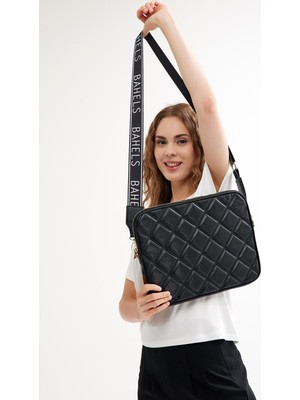 Macbook Air Pro 13 & 14 Inç Laptop Kılıfı Kapitone Siyah