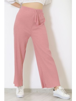 Capella Girl Fitilli Pantolon Pembe - 8337.1567.