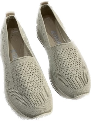 Swell Soft Y24-200 Kadın Triko Günlük Comfort Ayakkabı Ten