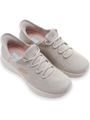 Skechers Kadın Spor Ayakkabı Skech-Lite Pro Slip-Ins Bej Renk Tabanı Poliüretan Malzeme 150012TK