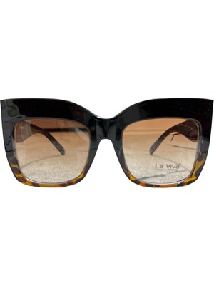 La Viva Leopar Degrage UV400 Kadın Güneş Gözlüğü 615010