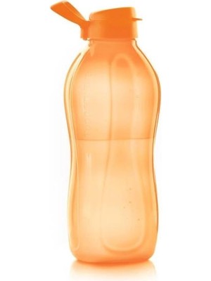 Tupperware 2 lt Kapasiteli Eco+ Matara Portakal Renkli Sızdırmaz Tasarıma Sahip Taşınabilir Şişe