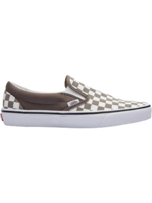 VANS Classic Slip-On VN000BVZ9JC1 Unisex Kahverengi-Beyaz Günlük Sneaker Ayakkabı