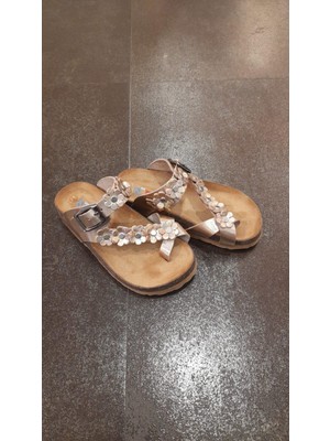 Moona 27-36 Numara Mantar Taban Deri Terlik