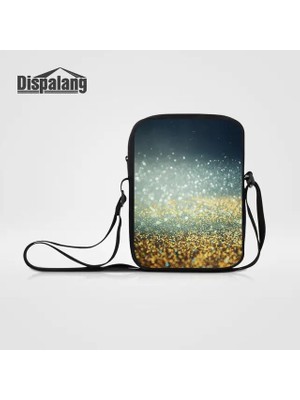 2Xuqingfeng BAG33 23X17X5CM Dispalang Kadın Rahat Iş Messenger Çanta Evren Uzay Galaxy Baskı Seyahat Için Crossbody Omuz Çantaları Erkek Seyahat Flap (Yurt Dışından)