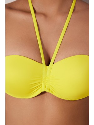 Penti Basic Pop Sarı Bikini Üstü