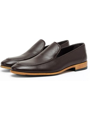 Ducavelli Flavia Hakiki Deri Erkek Klasik Ayakkabı, Loafer Klasik Ayakkabı