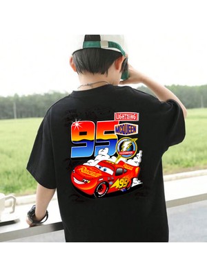 Touz Moda Mcqueen Kids Baskılı T-Shirt