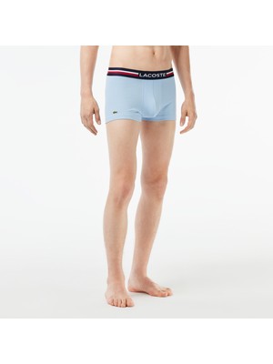 Lacoste Active Erkek Baskılı 3'lü Renkli Boxer 5H3386 Mıj