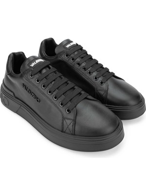 Mario Valentino Erkek  Deri Siyah Sneakers & Spor Ayakkabı 1040 92R2102 Erk Ayk Y24 Black