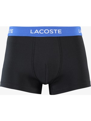 Lacoste Erkek 3'lü Siyah Boxer 5H8387 985