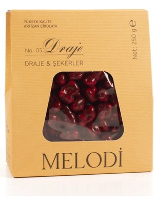 Melodi Çikolata Böğürtlenli Draje Piramit - 250gr