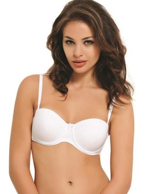 Nbb 3520 Elastan Mikro Dolgulu (Destekli) Straplez Sütyen