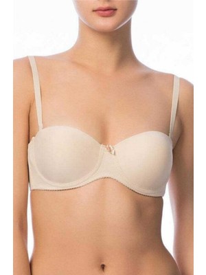 Nbb 3510 Straplez Kaplı Telli Dolgusuz Sütyen