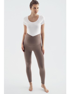 Artış Collection Esnek Hamile Tayt T13 Yüksek Bel Çapraz Kemer ile Konforlu Rahat Kullanım