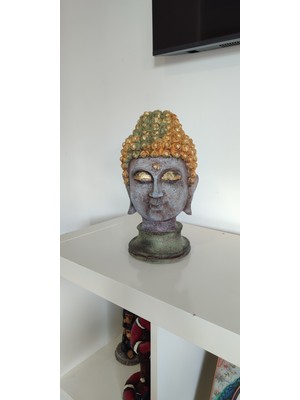 İkona Sanat Buddha Kafa Büst