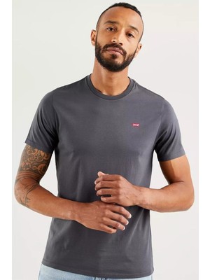 Levi's Erkek Bisiklet Yaka Antrasit T-Shirt - 56605-0109