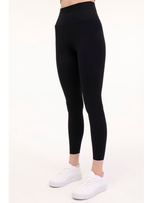 Lumberjack Wl Florıst 26MD1032 4fx Siyah Kadın Tayt