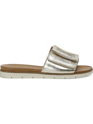 İnci Vıv 4fx Altın Kadın Düz Terlik