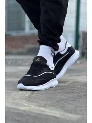 Bpm Wagoon WG062 Siyah Beyaz Triko Erkek Spor Ayakkabı