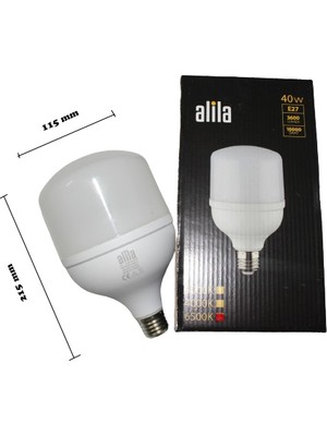 Alila LED Ampül 40W (Beyaz Işık) E27