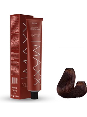 Maxx Deluxe Tüp Boya 7.34 Kumral Dore Bakır 60 Ml X 4 Adet