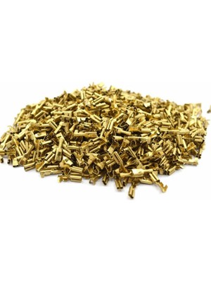 Zembil 100 Adet Sf1/2d (Mini) Izolesiz Dişi Fiş Terminal Soket Kablo Ucu