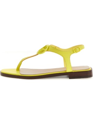 Guess Deri Yeşil Kadın Sandalet FLJMIRLEA03LIME