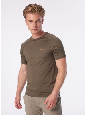 Merrell Tend Erkek Yeşil Koşu Tişört
