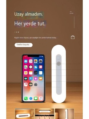 Cwecom Insan Vücudu Sensörü Lamba Kablosuz Manyetik Şarap Dolabı Dolap Şarj Uzun Akıllı Dolap Gece Lambası (Yurt Dışından)