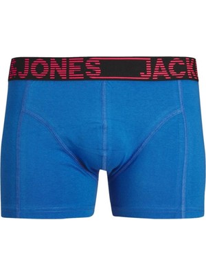 Jack & Jones Mavi-Turuncu Erkek 3'lü Boxer Set 12255821