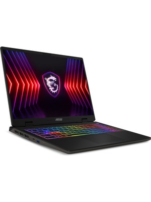 MSI SWORD 16 HX B14VGKG-473XTR Intel Core i7 14650HX 32GB 1TB SSD RTX4070 Freedos 16" FHD+ 144Hz Taşınabilir Bilgisayar