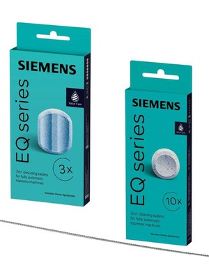 Siemens Siemens&bosch Tüm Tam Otomatik Kahve Makineleri Için Uyumlu Temizleme Tablet Set