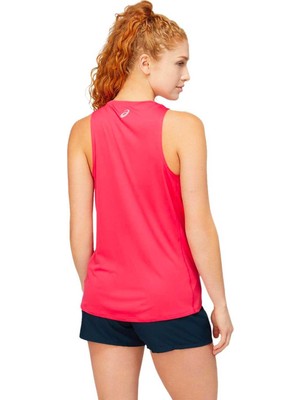 Asics Core Asics Tank Pembe Bayan Kolsuz Tenis Tshirt