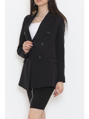 Capella Girl Düğmeli Blazer Ceket Siyah - 354.1247.