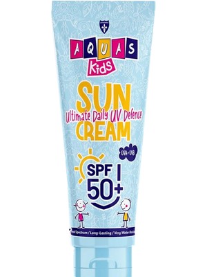 Aquas Kids Güneş Kremi SPF 50+ Suya Dayanıklı Çocuklar İçin 150 ml