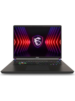 MSI VECTOR 17 HX A14VIG-879XTR Intel Core i9 14900HX 32GB 2TB SSD RTX4090 Freedos 17" QHD+ 240Hz Taşınabilir Bilgisayar