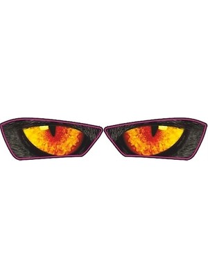 TT Yamaha 2019 R25 Far Sticker Far Içi Göz Sticker R25 Sticker