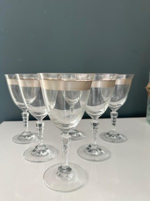 Decorium Kırmızı Şarap Kadehi Gümüş