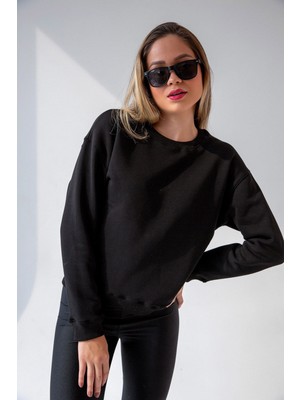 la & vetta Relaxed Oversize Sweatshirt