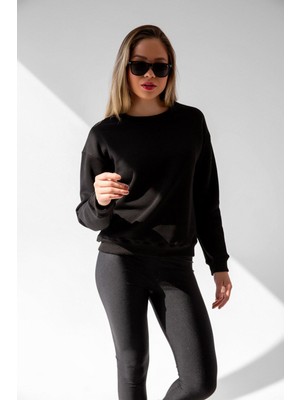 la & vetta Relaxed Oversize Sweatshirt