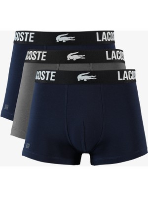 Lacoste Active Erkek 3'lü Renkli Boxer 5H1309 Euf
