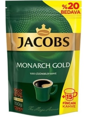 Jacobs Monarch Gold Eko Paket Kahve 150 Gr.